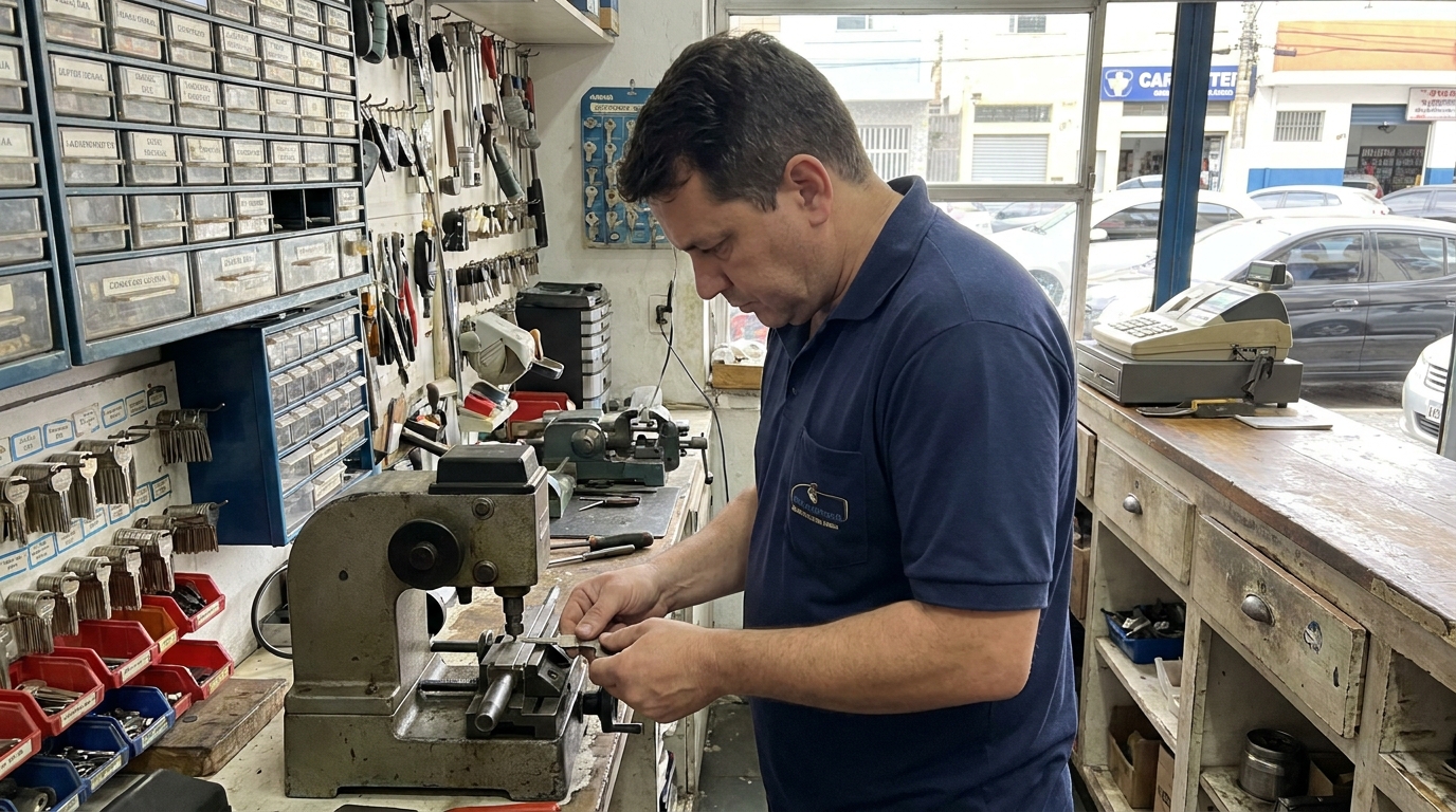 Confecção de Chave Automotiva profissional em Contagem‑MG