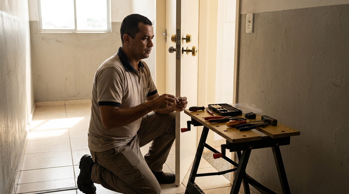 Troca de Segredo Residencial profissional em Contagem‑MG